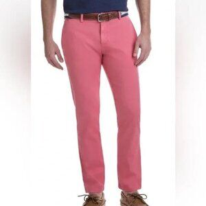 Vineyard Vines Men's Slim Fit Club Pants 28x32 Light Pink